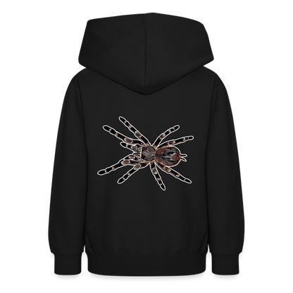 Teenager Hoodie Acanthoscurria geniculata - Schwarz