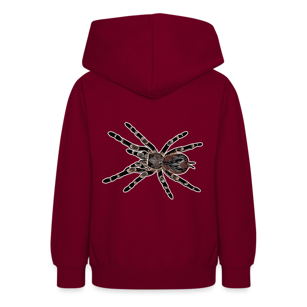 Teenager Hoodie Acanthoscurria geniculata - Bordeaux