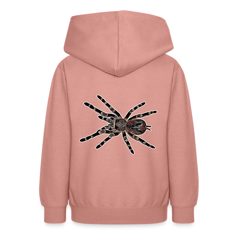 Teenager Hoodie Acanthoscurria geniculata - Altrosa