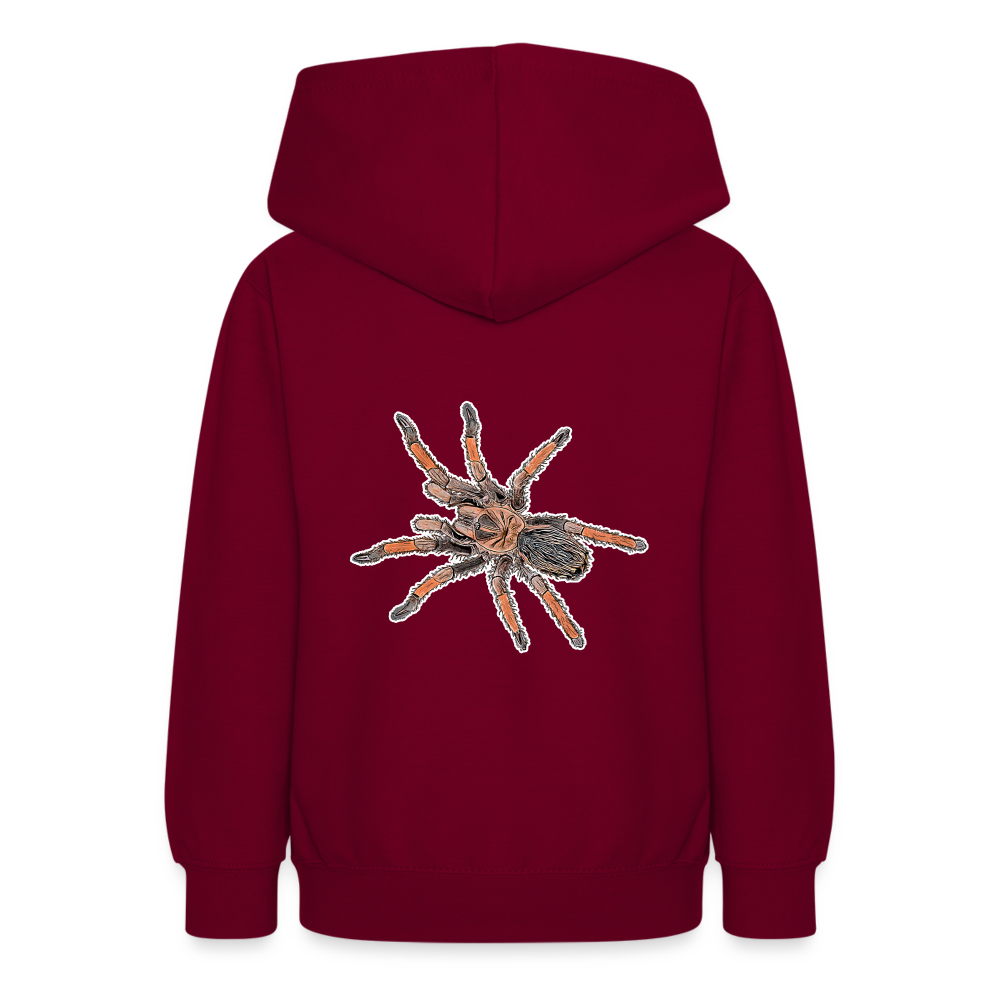 Teenager Hoodie Brachypelma emilia - Bordeaux