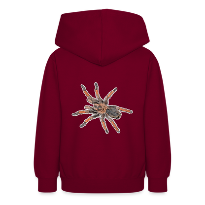 Teenager Hoodie Brachypelma emilia - Bordeaux