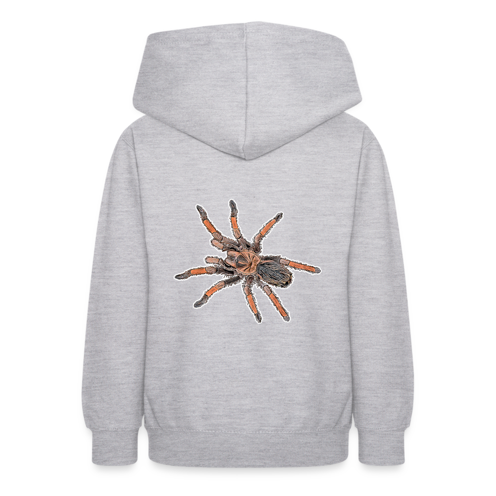 Teenager Hoodie Brachypelma emilia - Hellgrau meliert
