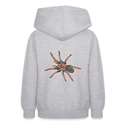 Teenager Hoodie Brachypelma emilia - Hellgrau meliert