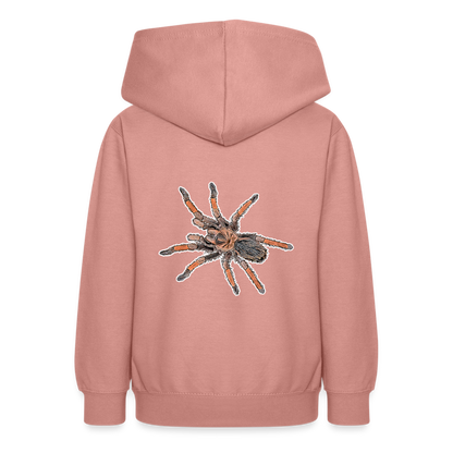 Teenager Hoodie Brachypelma emilia - Altrosa
