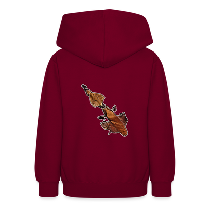 Teenager Hoodie Phyllocrania paradoxa female - Bordeaux