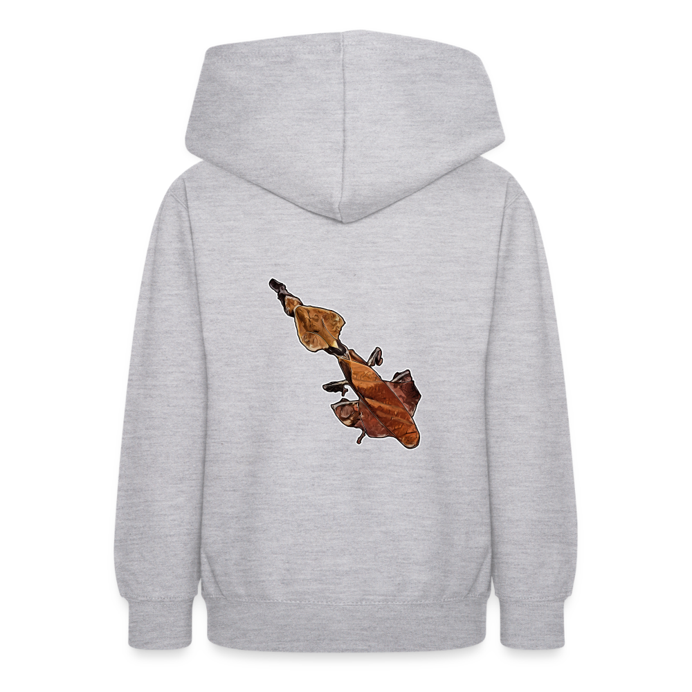 Teenager Hoodie Phyllocrania paradoxa female - Hellgrau meliert