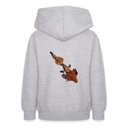 Teenager Hoodie Phyllocrania paradoxa female - Hellgrau meliert