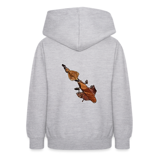 Teenager Hoodie Phyllocrania paradoxa female - Hellgrau meliert