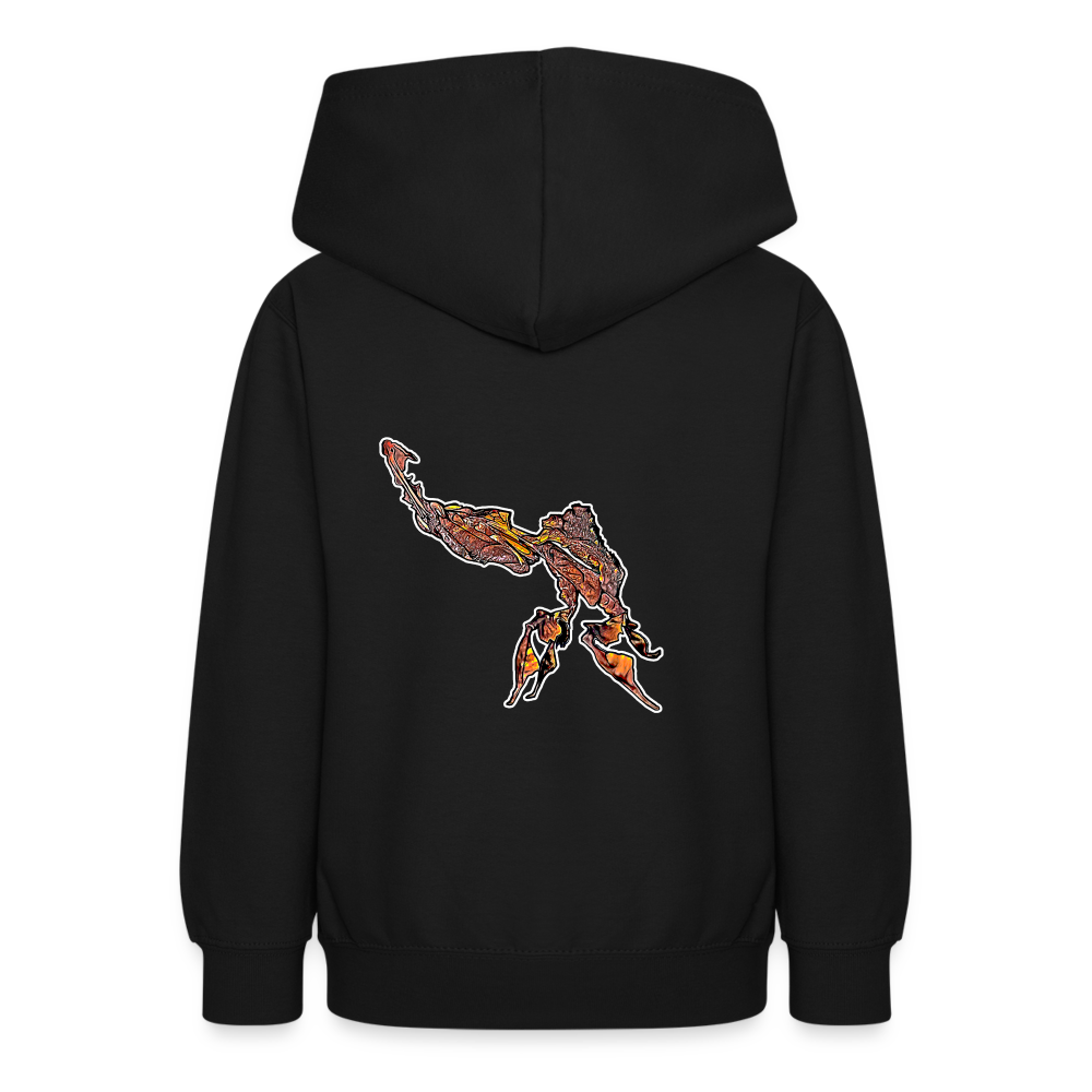 Teenager Hoodie Phyllocrania paradoxa male - Schwarz