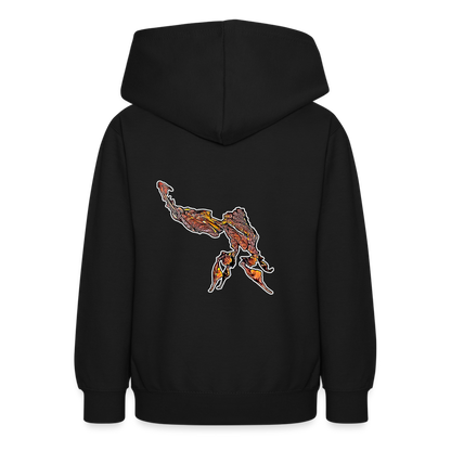 Teenager Hoodie Phyllocrania paradoxa male - Schwarz