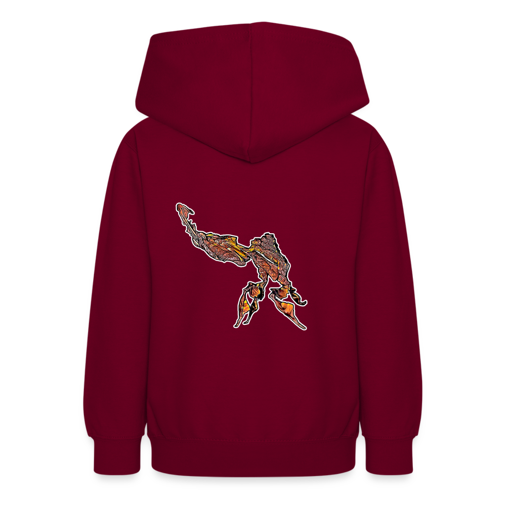 Teenager Hoodie Phyllocrania paradoxa male - Bordeaux