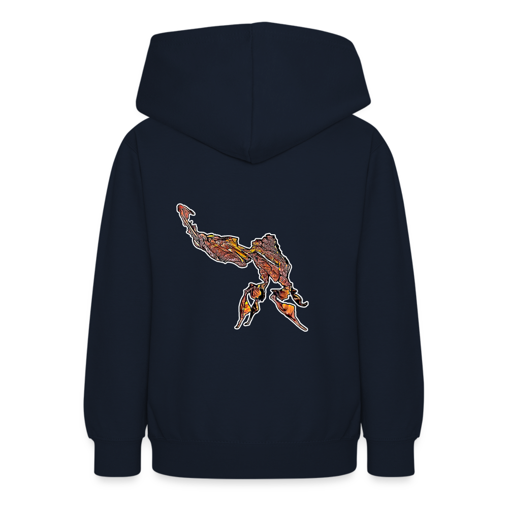 Teenager Hoodie Phyllocrania paradoxa male - Navy