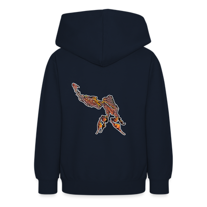 Teenager Hoodie Phyllocrania paradoxa male - Navy