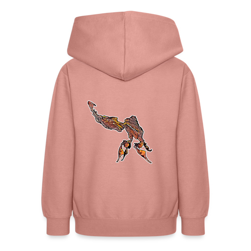 Teenager Hoodie Phyllocrania paradoxa male - Altrosa