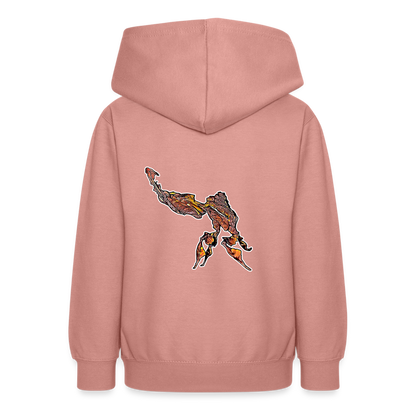 Teenager Hoodie Phyllocrania paradoxa male - Altrosa