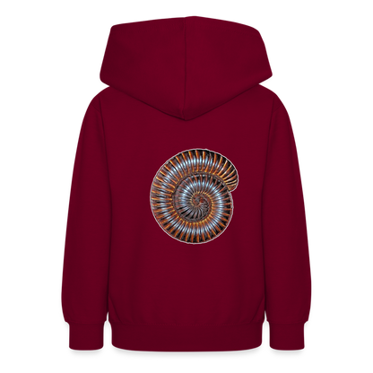 Teenager Hoodie Archispirostreptus gigas - Bordeaux