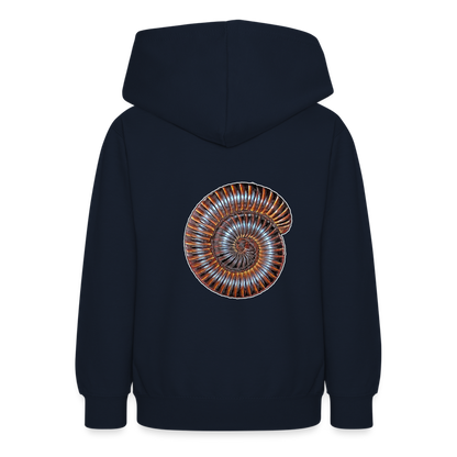 Teenager Hoodie Archispirostreptus gigas - Navy