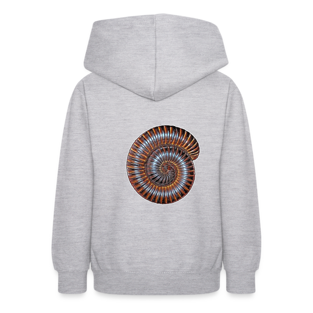 Teenager Hoodie Archispirostreptus gigas - Hellgrau meliert