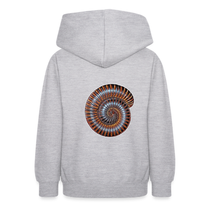 Teenager Hoodie Archispirostreptus gigas - Hellgrau meliert