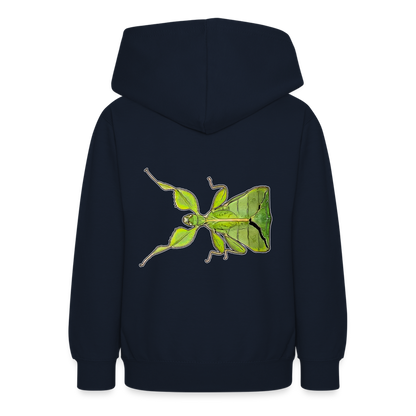 Teenager Hoodie Phyllium philippinicum female - Navy