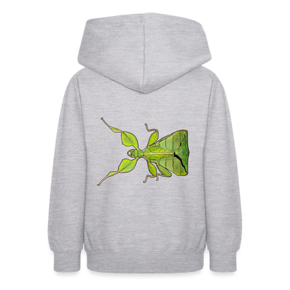 Teenager Hoodie Phyllium philippinicum female - Hellgrau meliert