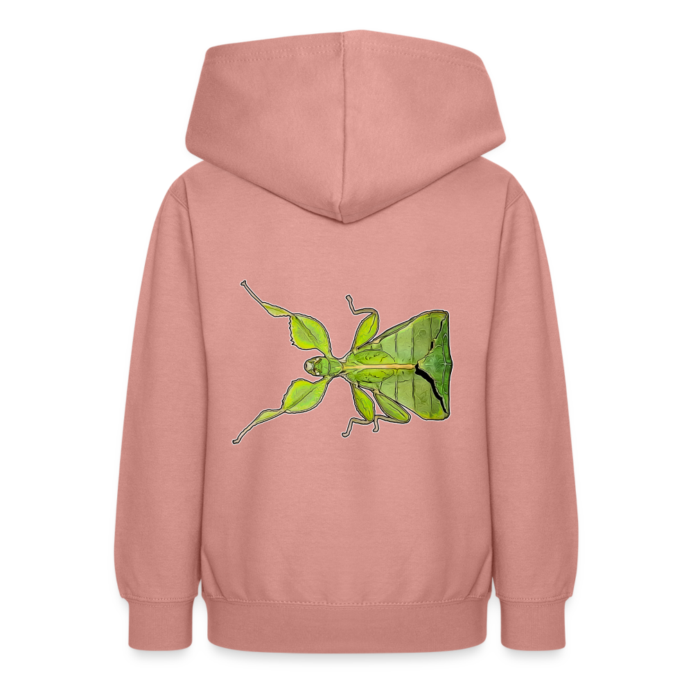 Teenager Hoodie Phyllium philippinicum female - Altrosa