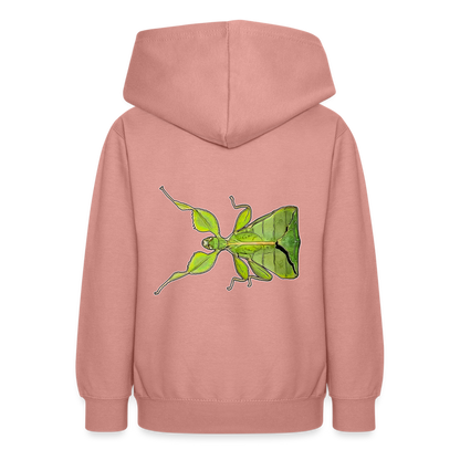 Teenager Hoodie Phyllium philippinicum female - Altrosa