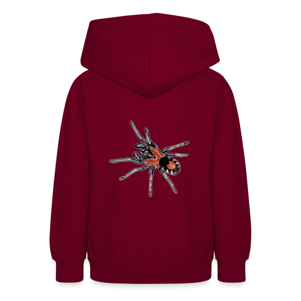 Teenager Hoodie Cyriocosmus elegans - Bordeaux