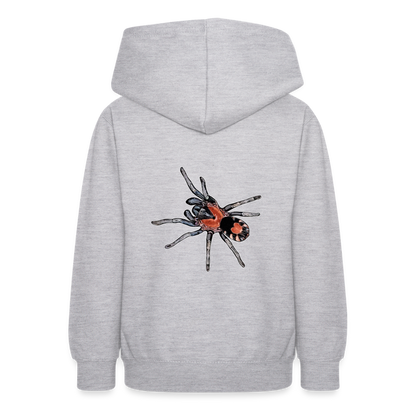 Teenager Hoodie Cyriocosmus elegans - Hellgrau meliert