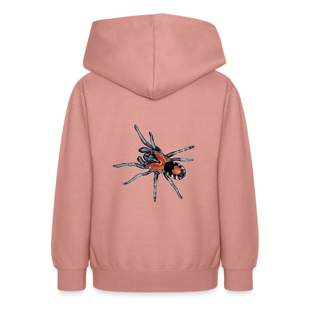 Teenager Hoodie Cyriocosmus elegans - Altrosa