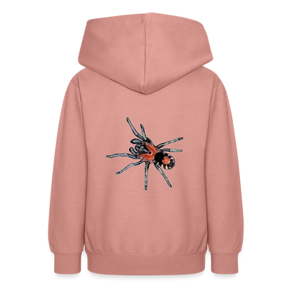 Teenager Hoodie Cyriocosmus elegans - Altrosa