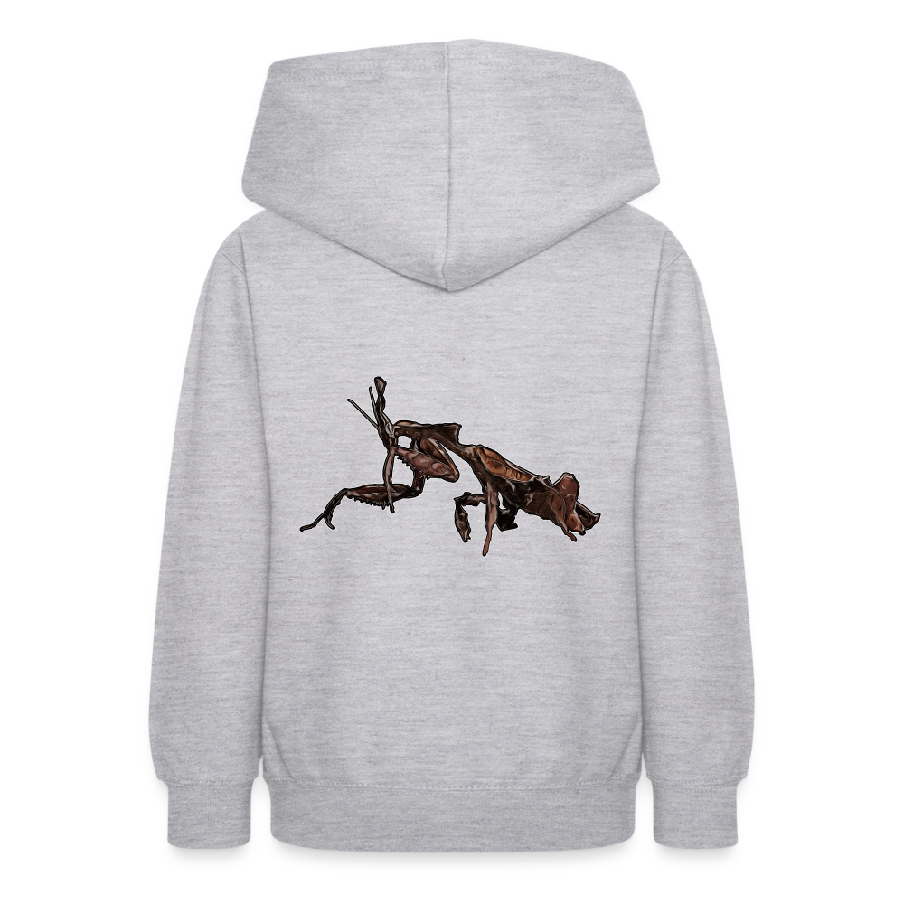 Teenager Hoodie Phyllocrania paradoxa female 2 - Hellgrau meliert