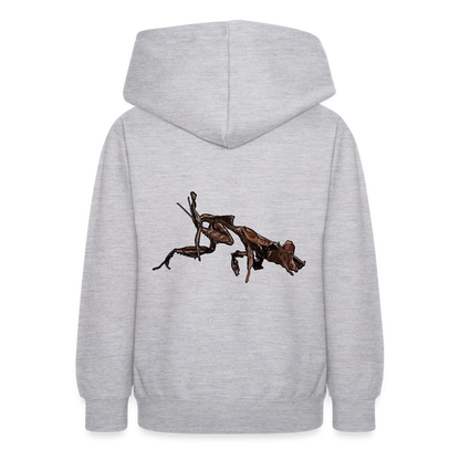 Teenager Hoodie Phyllocrania paradoxa female 2 - Hellgrau meliert