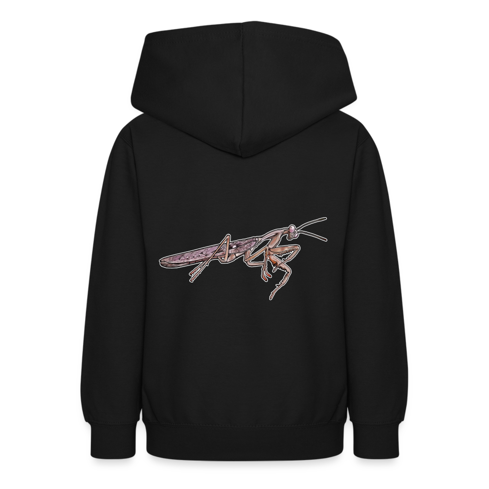 Teenager Hoodie Rhombodera kirbyi male - Schwarz