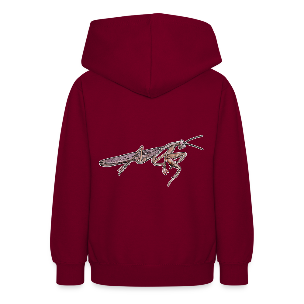 Teenager Hoodie Rhombodera kirbyi male - Bordeaux