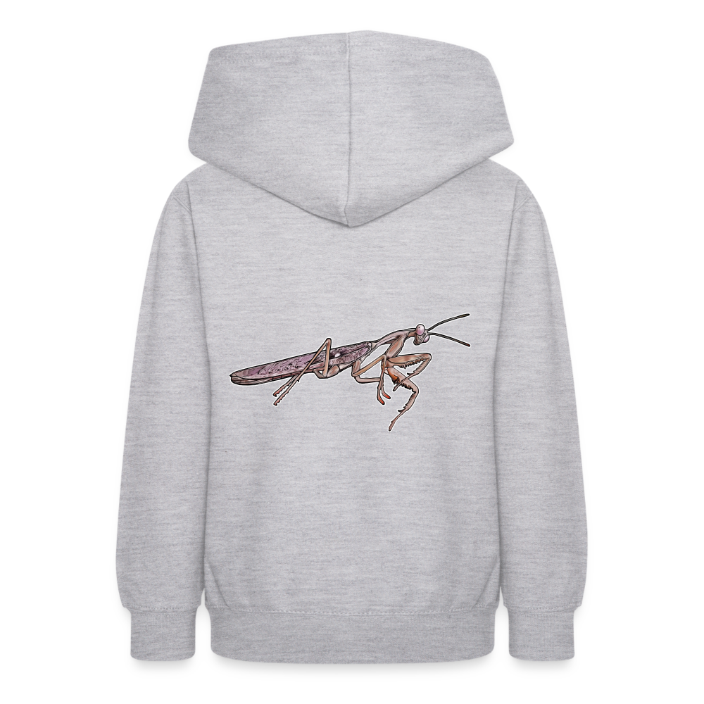 Teenager Hoodie Rhombodera kirbyi male - Hellgrau meliert