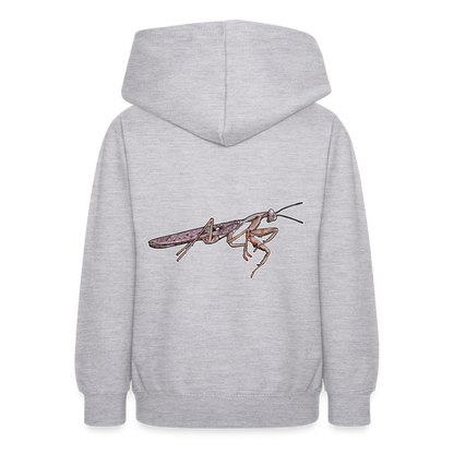 Teenager Hoodie Rhombodera kirbyi male - Hellgrau meliert