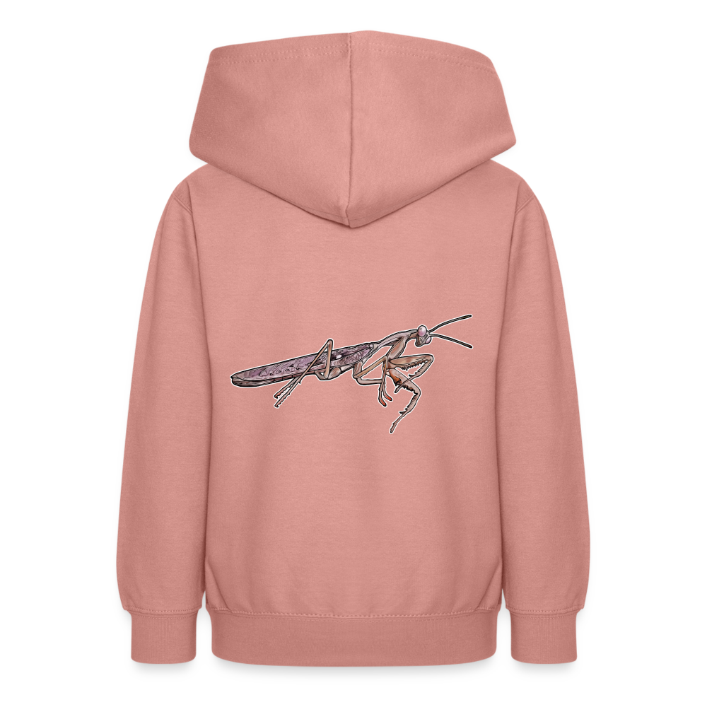 Teenager Hoodie Rhombodera kirbyi male - Altrosa