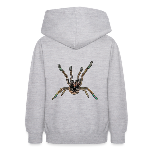 Teenager Hoodie Pterinochilus murinus tcf - Hellgrau meliert