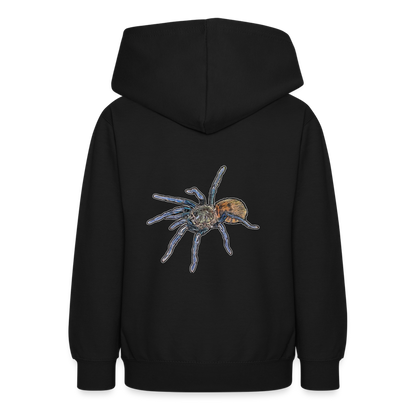 Teenager Hoodie Chromatopelma cyaneopubescens - Schwarz