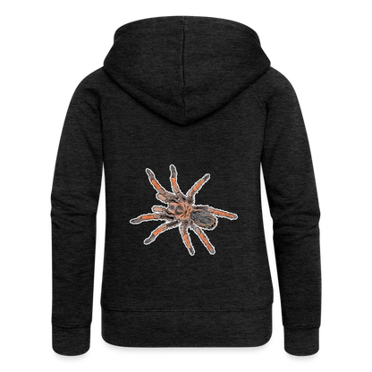 Frauen Zip-Hoodie Brachypelma emilia - Anthrazit