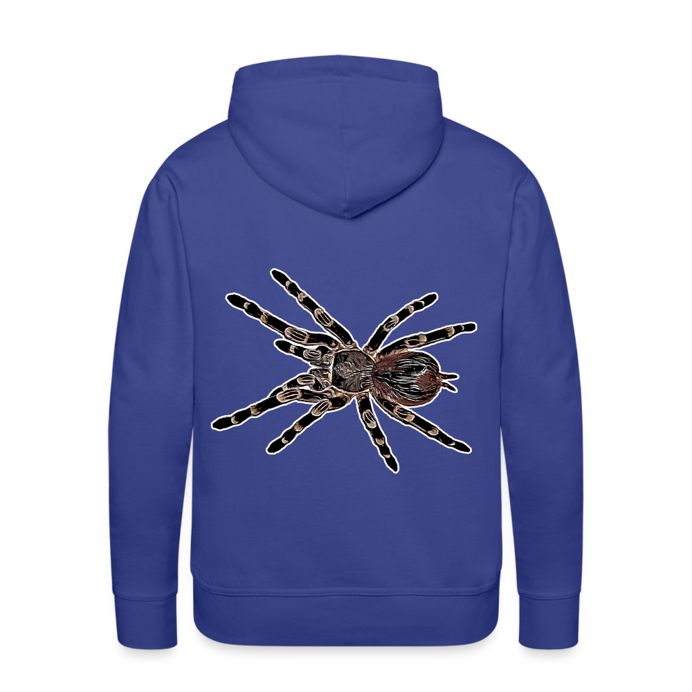 Männer Hoodie Acanthoscurria geniculata - Königsblau