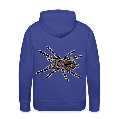 Männer Hoodie Acanthoscurria geniculata - Königsblau