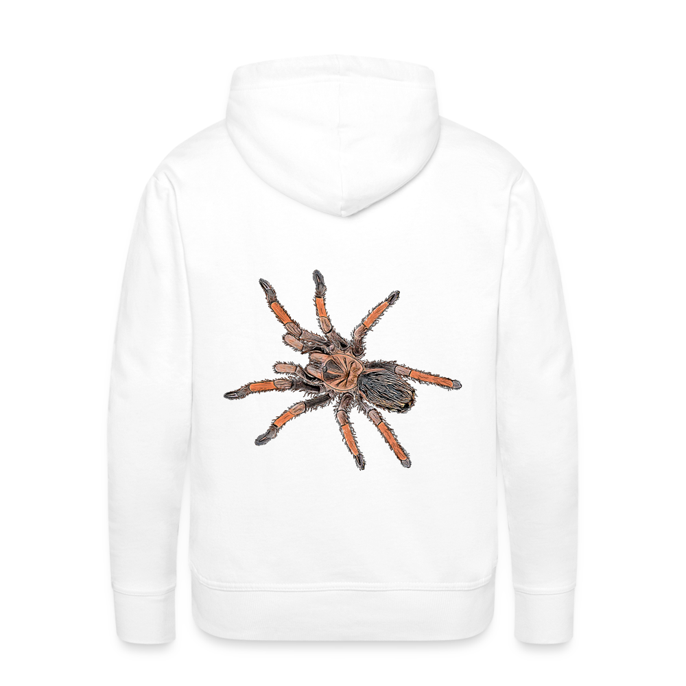 Männer Hoodie Brachypelma emilia - weiß