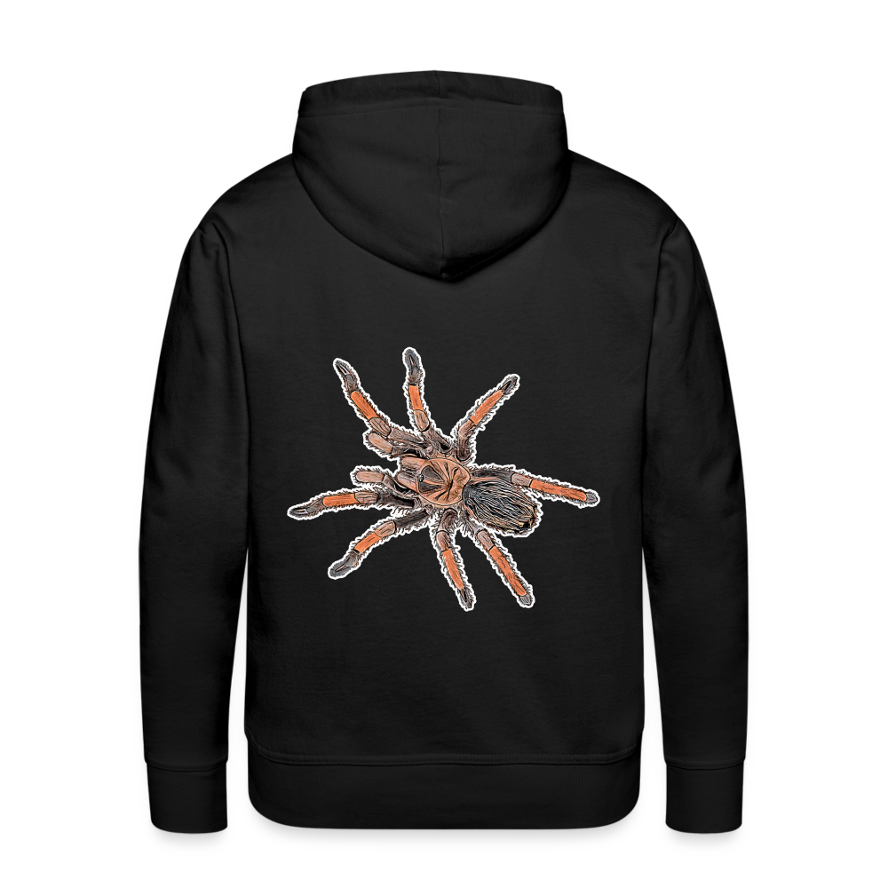Männer Hoodie Brachypelma emilia - Schwarz