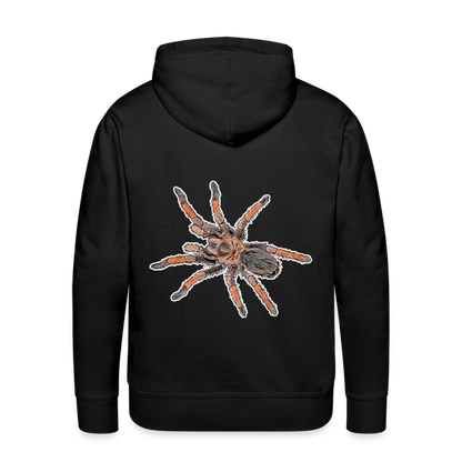 Männer Hoodie Brachypelma emilia - Schwarz