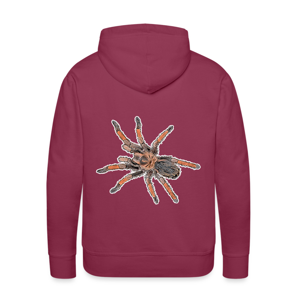 Männer Hoodie Brachypelma emilia - Bordeaux