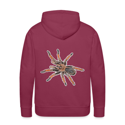 Männer Hoodie Brachypelma emilia - Bordeaux
