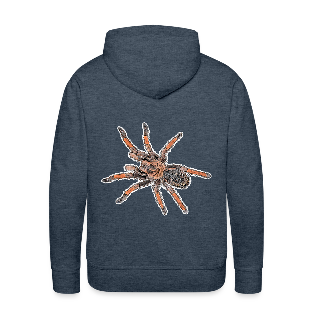 Männer Hoodie Brachypelma emilia - Jeansblau
