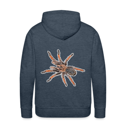 Männer Hoodie Brachypelma emilia - Jeansblau